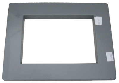 Skimmer Faceplate Cover-Gray - GLOBAL POOL PRODUCTS